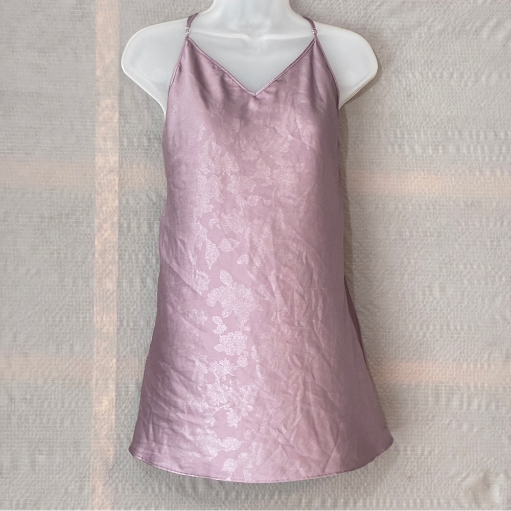 Victoria’s Secret Mauve Satin Slip Dress small